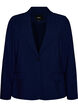 Classic blazer with single button closure and pockets, Blue, Packshot image number 0