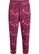 Cotton pyjamas pants with print, Dark Bordeaux, Packshot image number 0