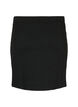 Short skirt with texture, Black, Packshot image number 1