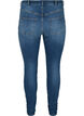 High-waisted Amy jeans with push-up effect, Blue denim, Packshot image number 1