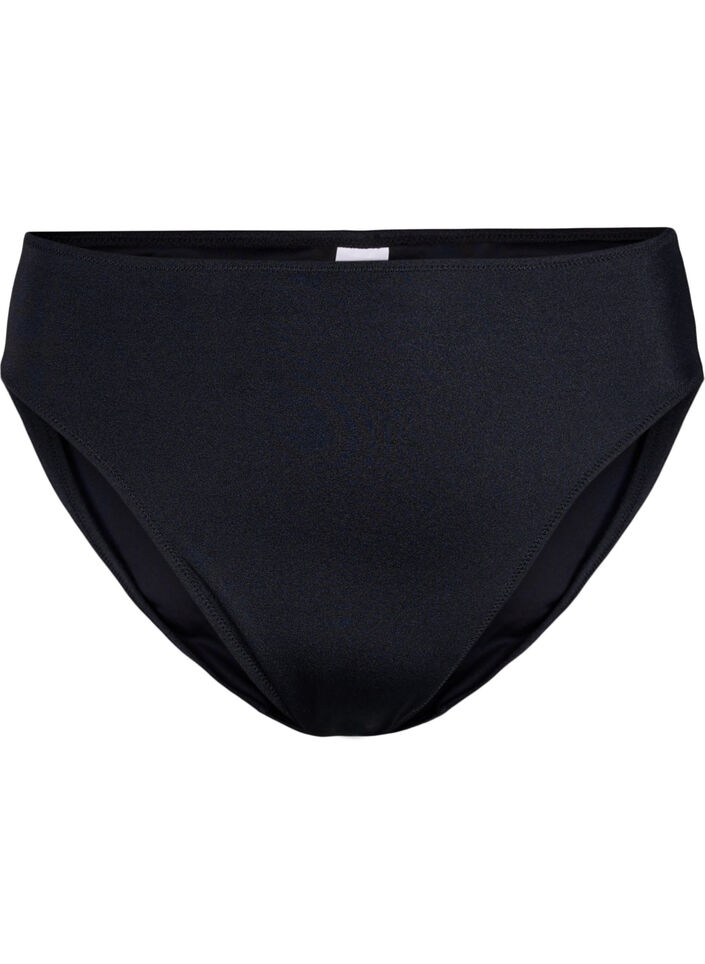 Bikini bottom with regular waist, Black, Packshot