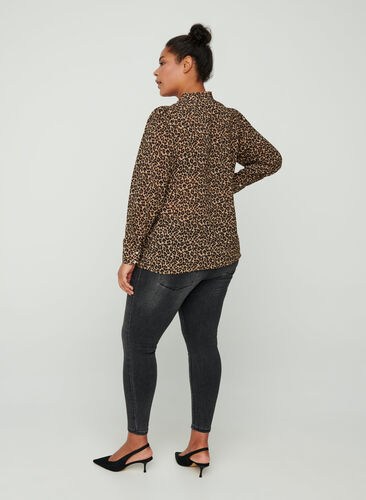 Leopard print shirt, Leo, Model image number 1