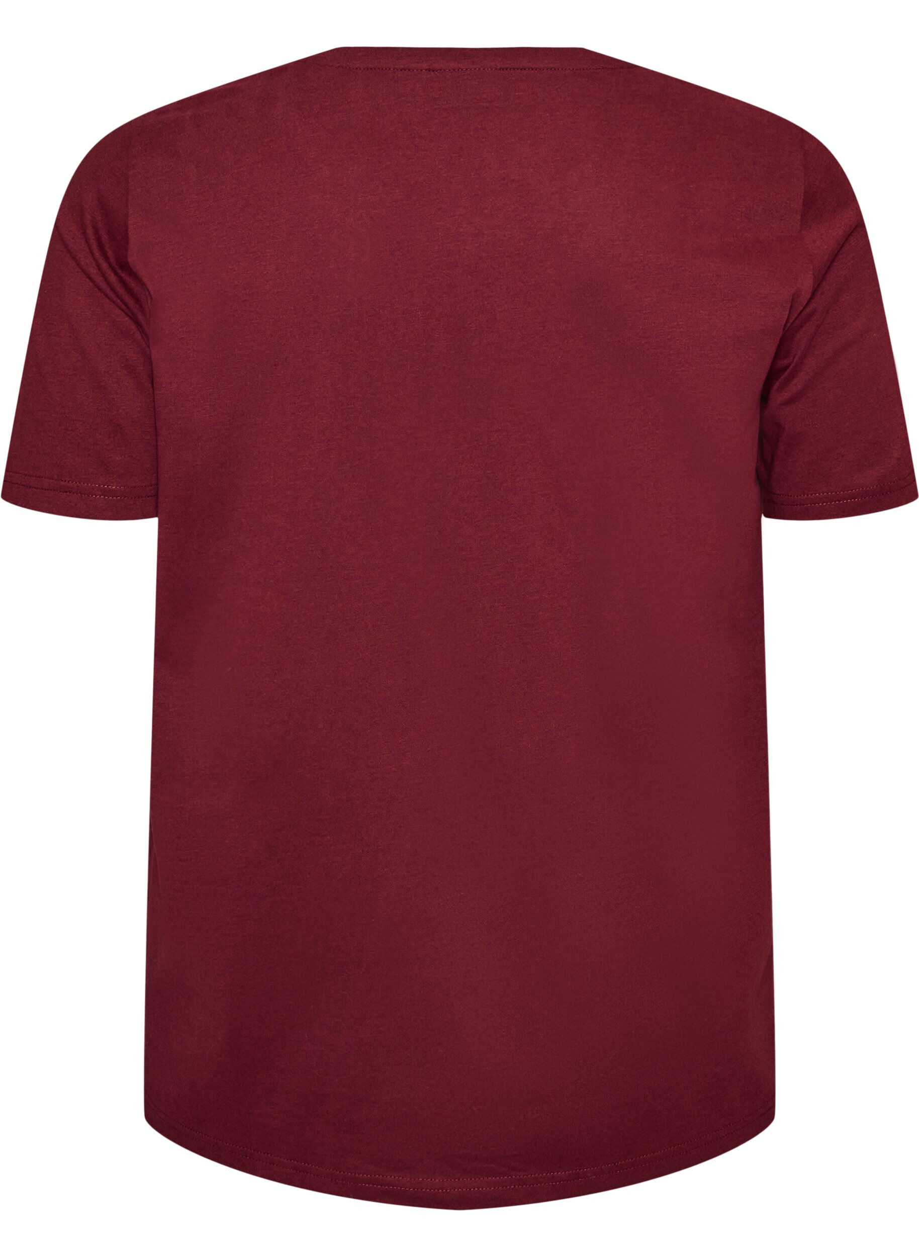 ZizzifashionT-shirt with motif, Red, Packshot image number 1