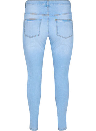High waisted Amy jeans with super slim fit, Light blue, Packshot image number 1