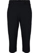 Ankle length trousers with loose fit, Black, Packshot image number 0