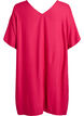 Beach dress in viscose with shoulder detail, Pink, Packshot image number 1