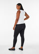 2-pack basic leggings, Black, Model image number 2