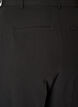 Tailored trousers with wide legs and high waist, Black, Packshot image number 3