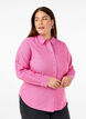 Long-sleeved cotton shirt, Red, Model image number 0