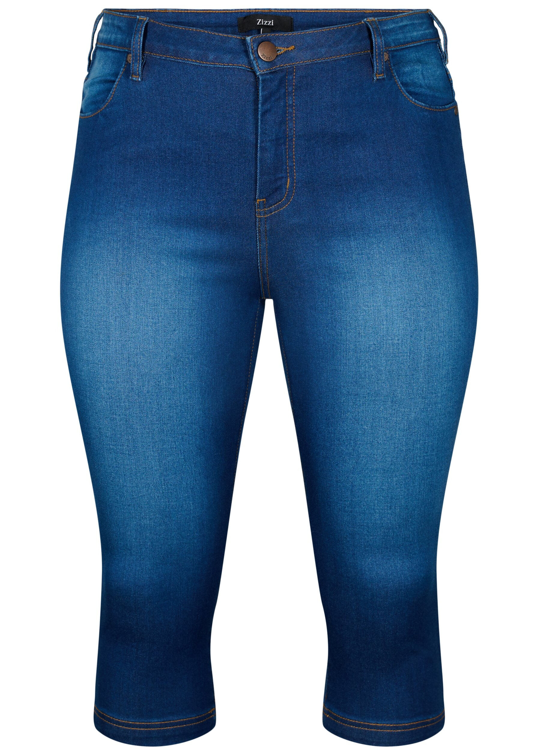 High waisted Amy capri jeans with super slim fit
