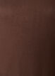 Sleeveless ribbed dress in viscose, Brown, Packshot image number 2