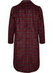 Checked coat with pockets, Red, Packshot image number 1