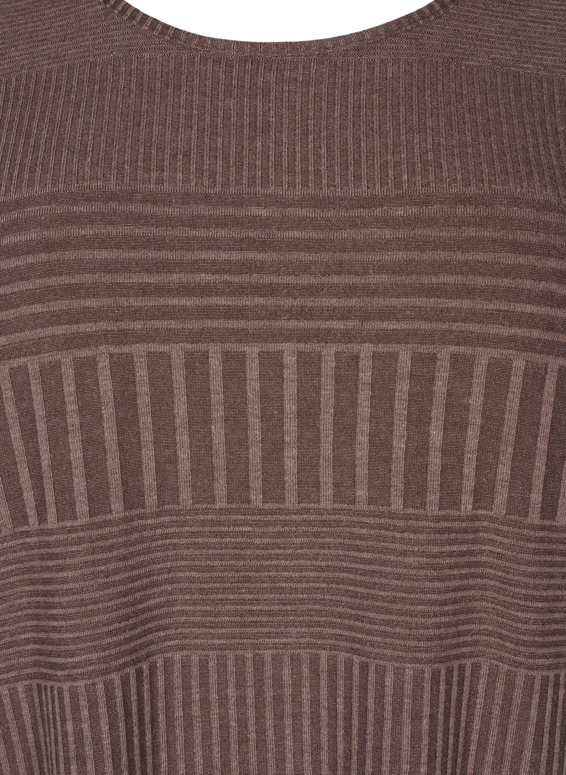 Zizzifashion Dress with 3/4 sleeves and striped pattern, Ch. Martini Mel., Packshot image number 2