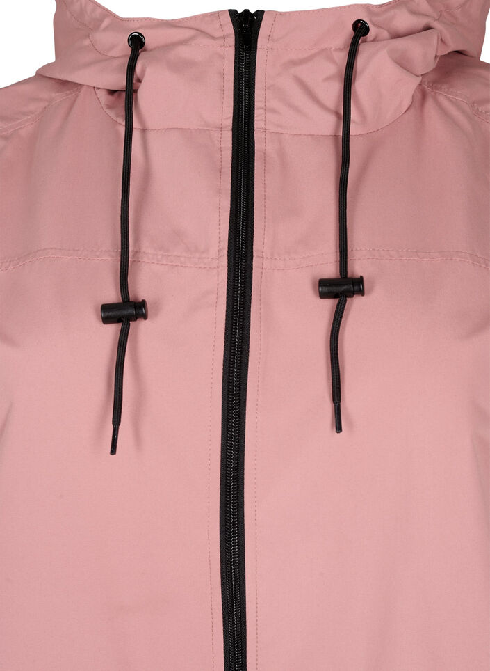 FLASH - Water-repellent parka with hood, Ash Rose, Packshot image number 2