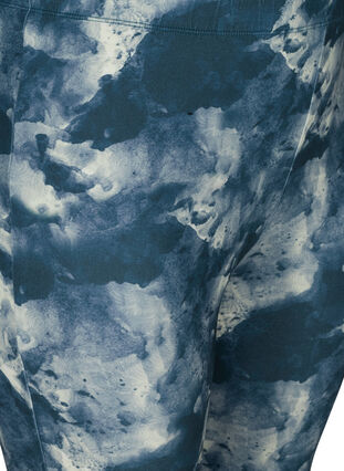 Long leggings with print, Blue Cloud AOP, Packshot image number 2