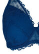 Lace bra with underwire and padding, Blue Opal, Packshot image number 2