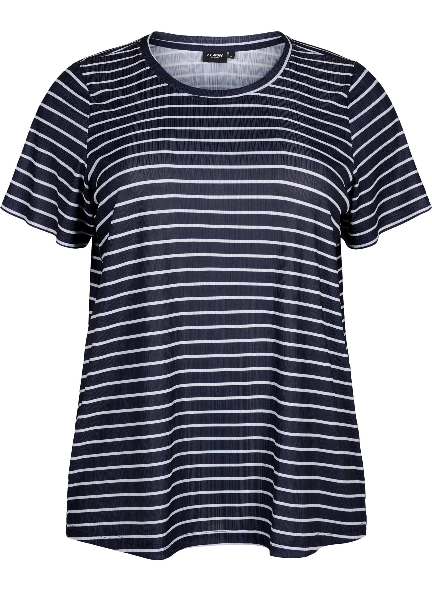 Zizzifashion FLASH - T-shirt with stripes, Night S. W. Stripe, Packshot image number 0