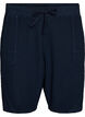 Loose cotton shorts with pockets, Blue, Packshot image number 0