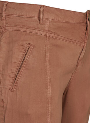 3/4 length lyocell trousers, Clover, Packshot image number 2