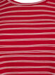 Striped T-shirt, Red, Packshot image number 2