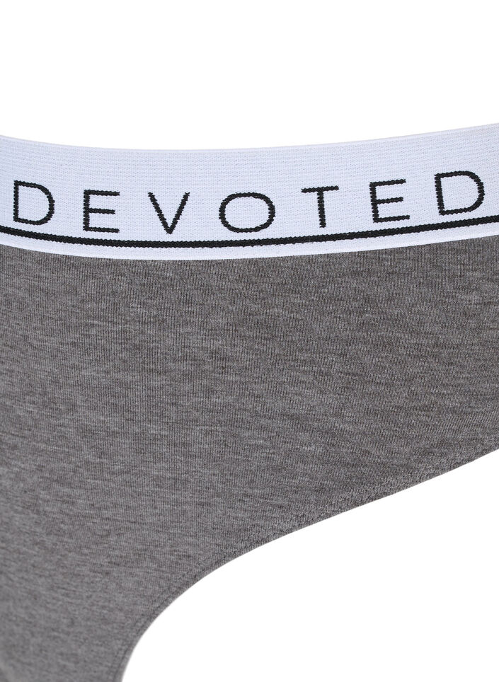 G-string with regular waist, Grey, Packshot image number 2