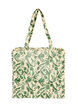 Shopping bag with zipper, Green, Packshot image number 0