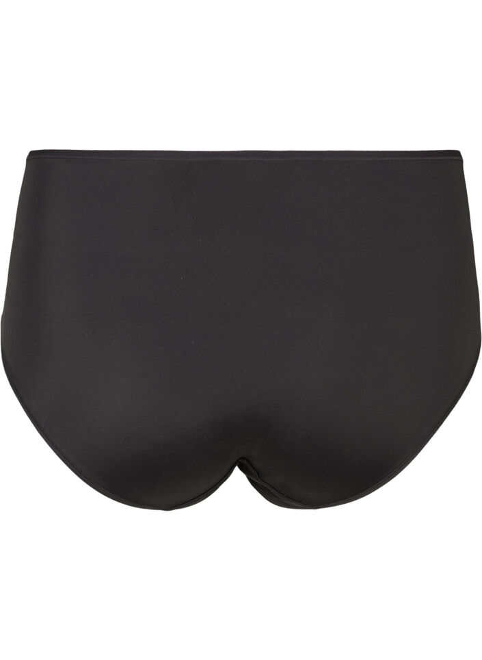 2-pack panties with regular waist, Black, Packshot image number 1