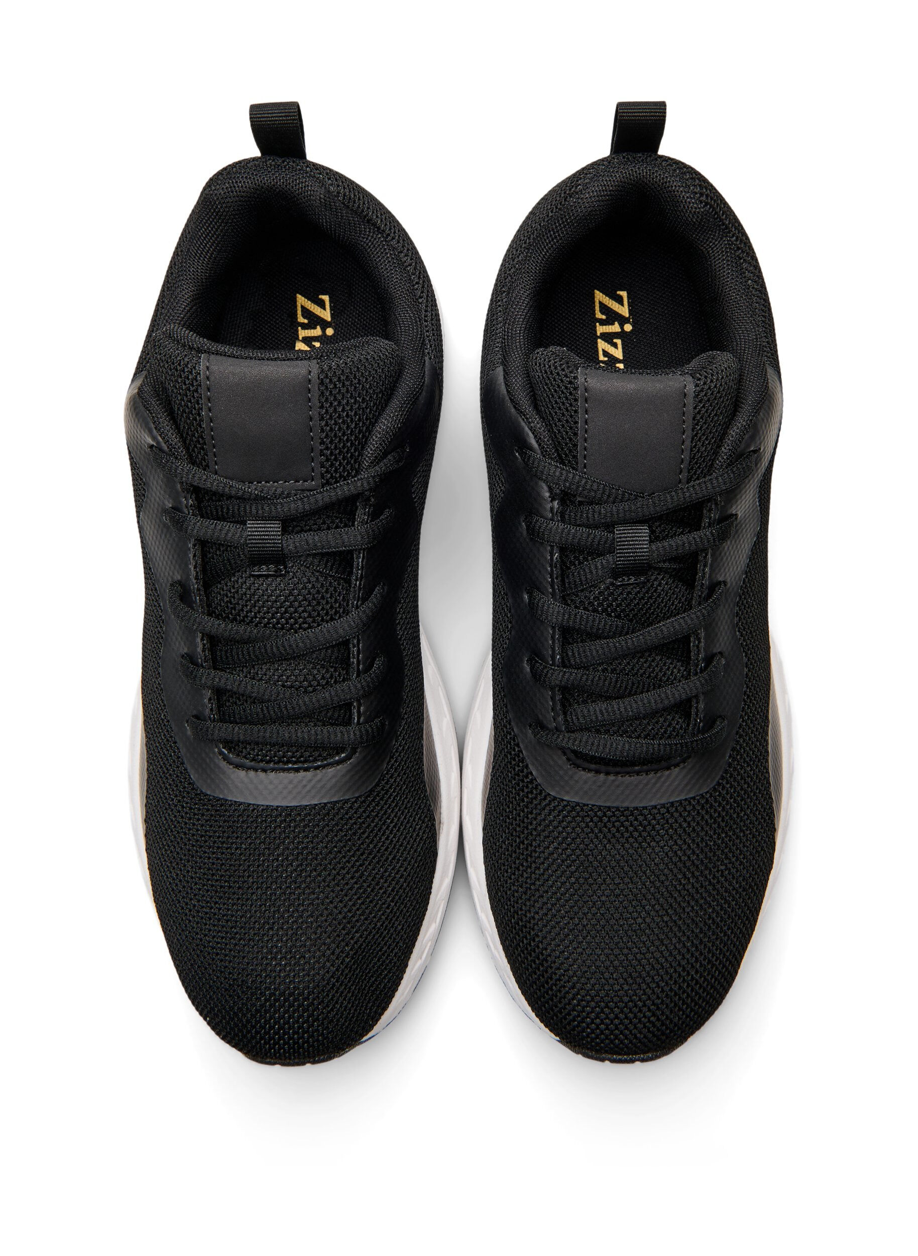 Zizzifashion Wide fit - Mesh sneakers, Black, Packshot image number 2