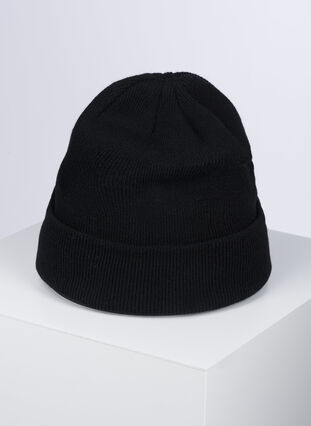 Knit hat, Black, Packshot image number 1