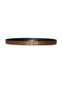 Reversible belt with interchangeable buckles, Black, Packshot image number 1