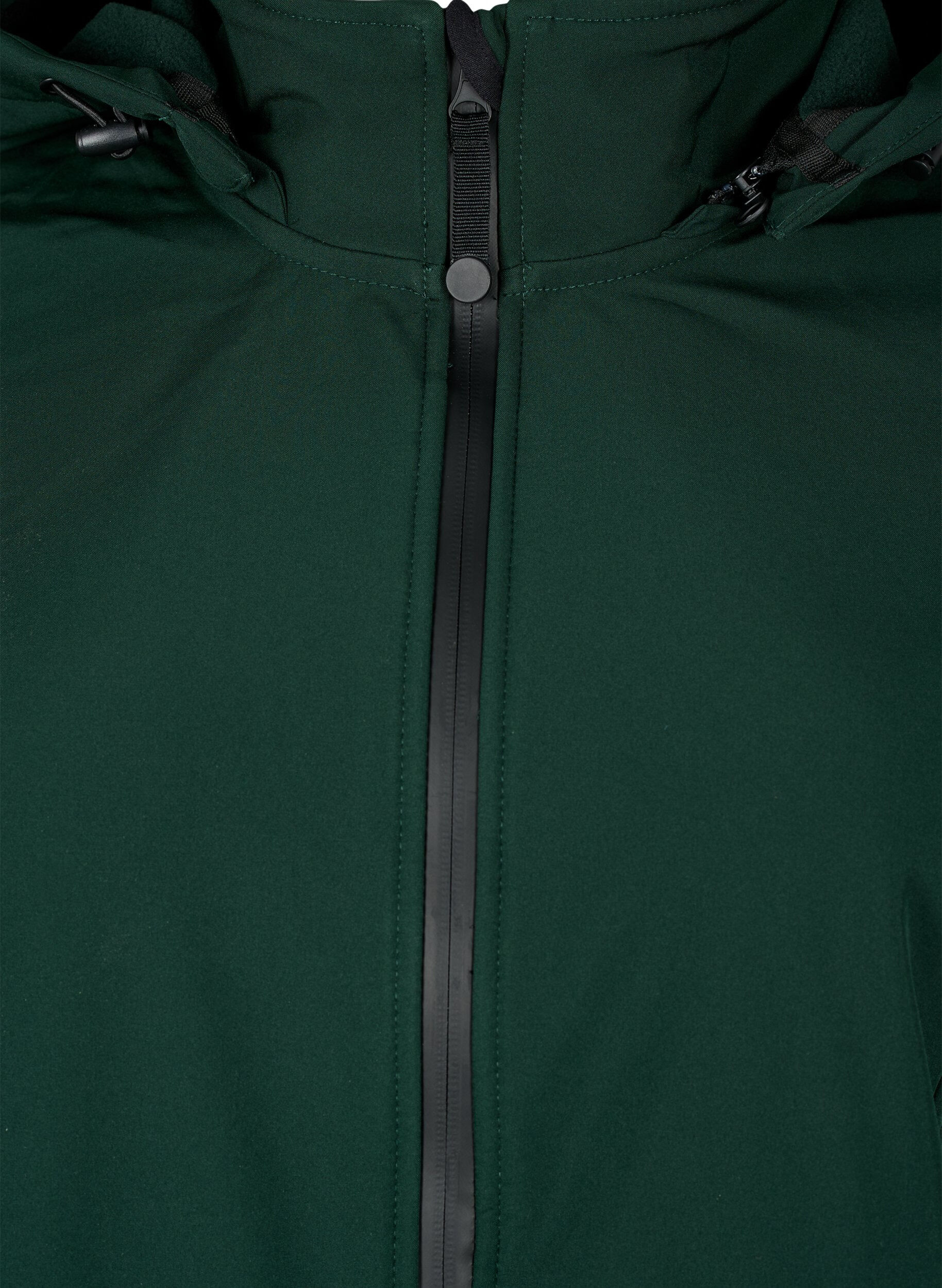 Zizzifashion Softshell jacket with detachable hood, Green, Packshot image number 2