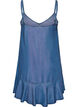 Knee-length strap dress in TENCEL&trade; Lyocell with a denim look, Light Blue, Packshot image number 1