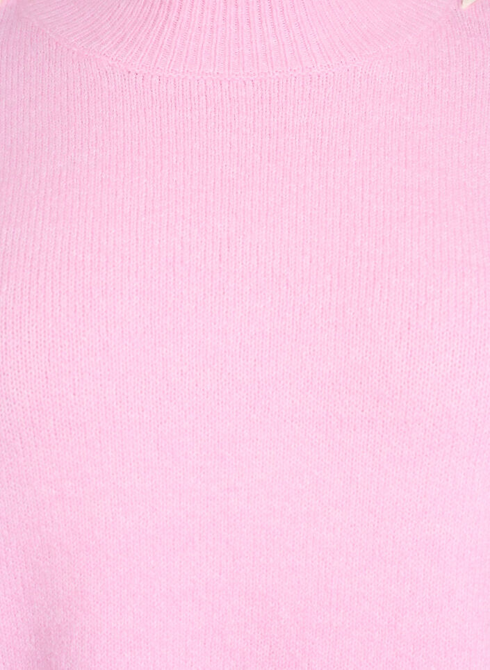 Jumper with decorative stitching, Pink, Packshot image number 2