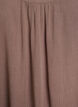 Strap top in viscose, Brown, Packshot image number 2