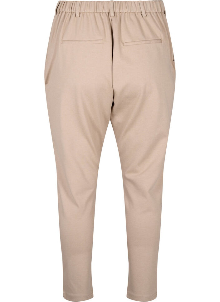 Cropped Maddison trousers, Beige, Packshot image number 1