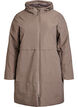 Winter jacket with adjustable waist, Brown, Packshot image number 0