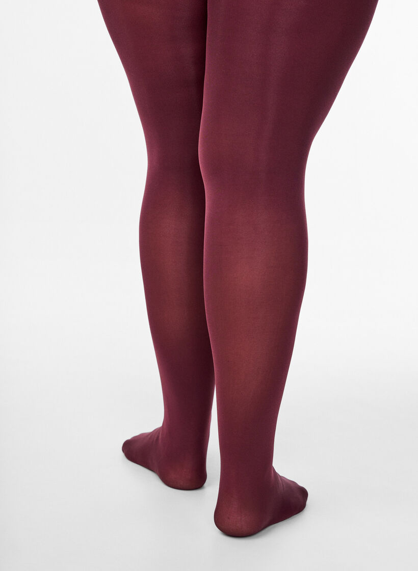 100 denier tights, Red, Model image number 2
