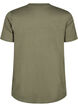 Basic cotton T-shirt with round neck, Green, Packshot image number 1