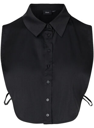 Loose classic shirt collar, Black, Packshot image number 0