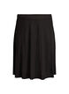 2-pack skater skirts in viscose, Black, Packshot image number 3
