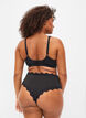 Bra with mesh details, Black, Model image number 1