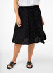 2-pack skirt in viscose, Black, Model image number 1