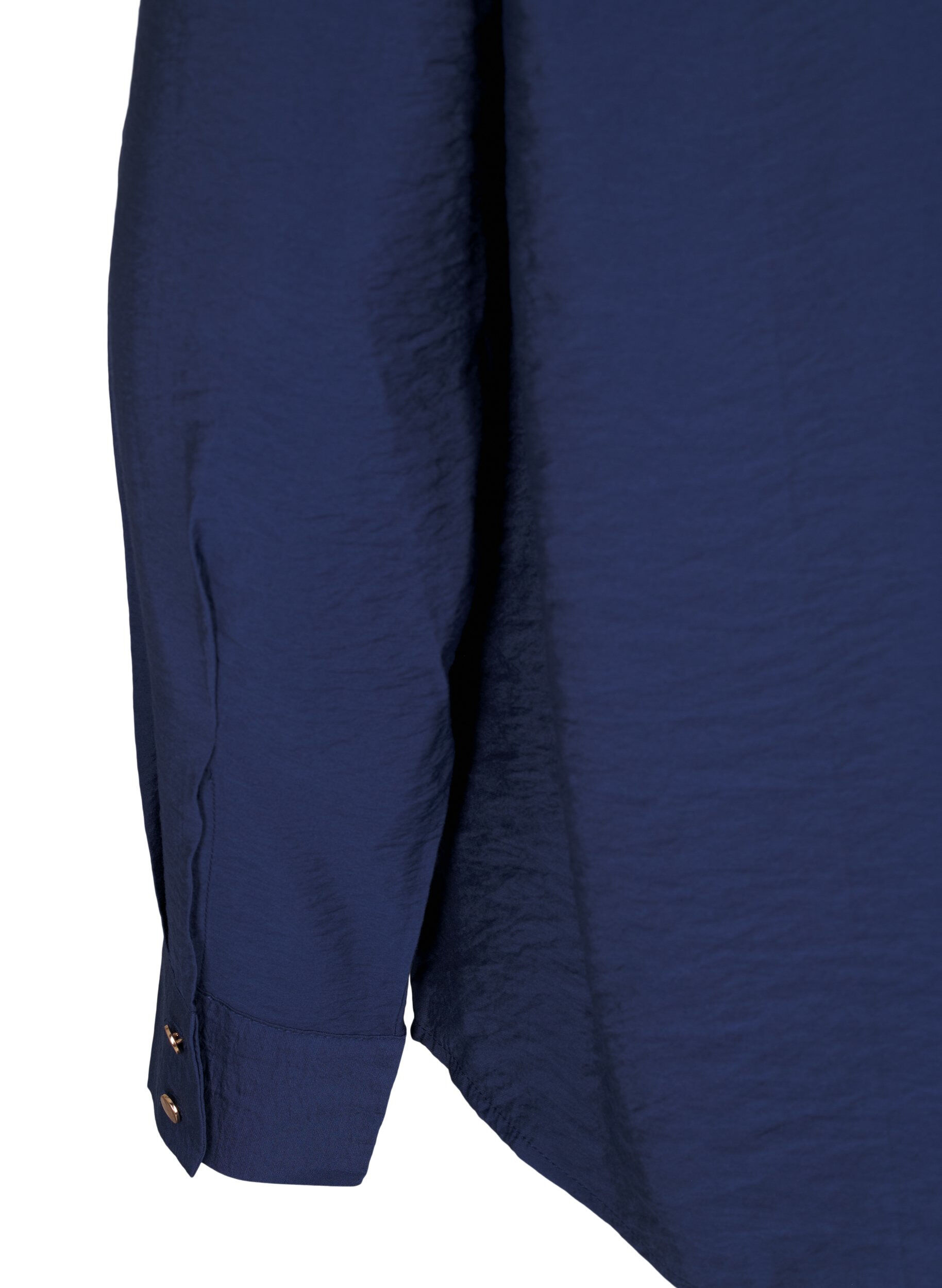 Zizzifashion Shirt with collar and chest pockets, Blue, Packshot image number 3