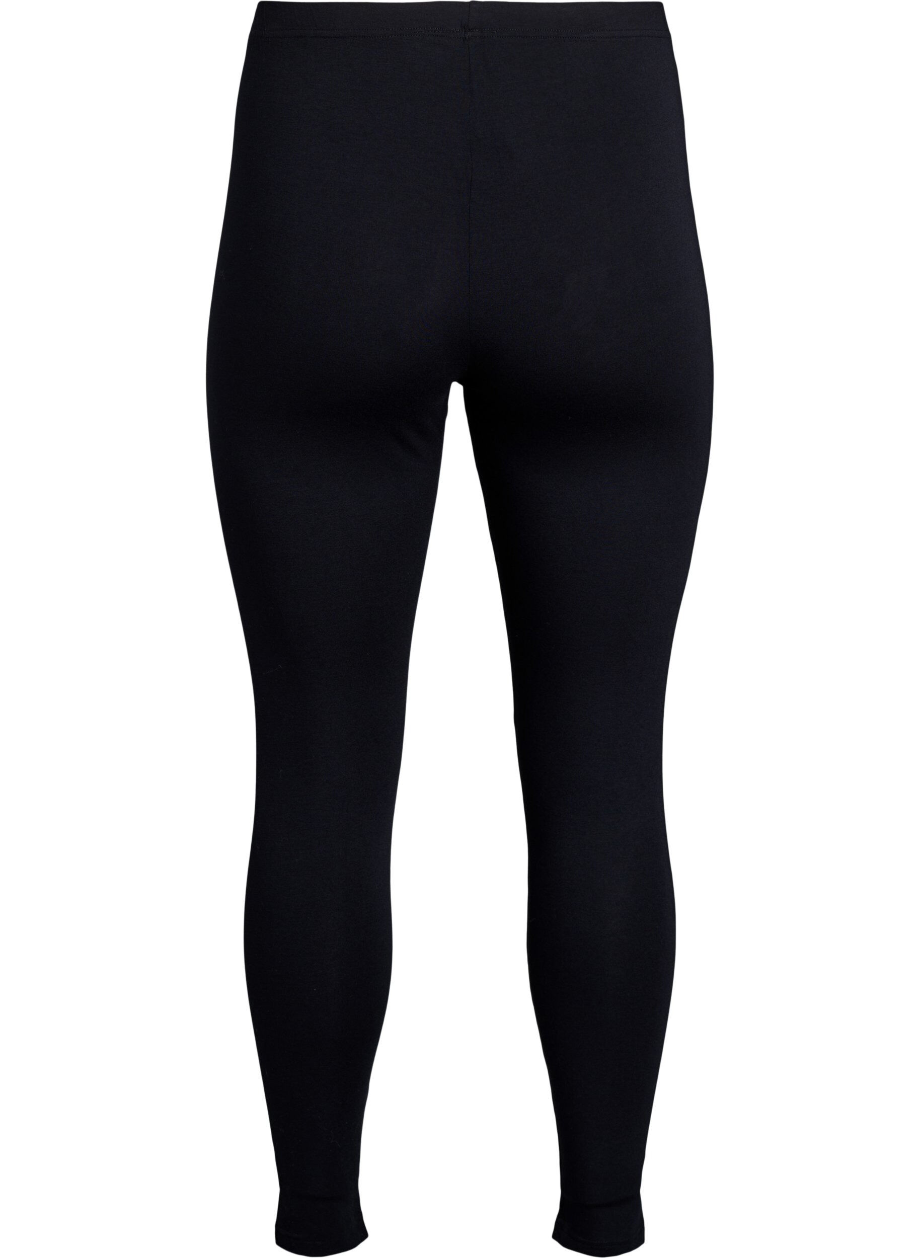 Zizzifashion Ankle-length leggings in viscose, Black, Packshot image number 1