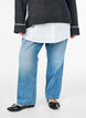 Shirt extender in 100% cotton, White, Model image number 0