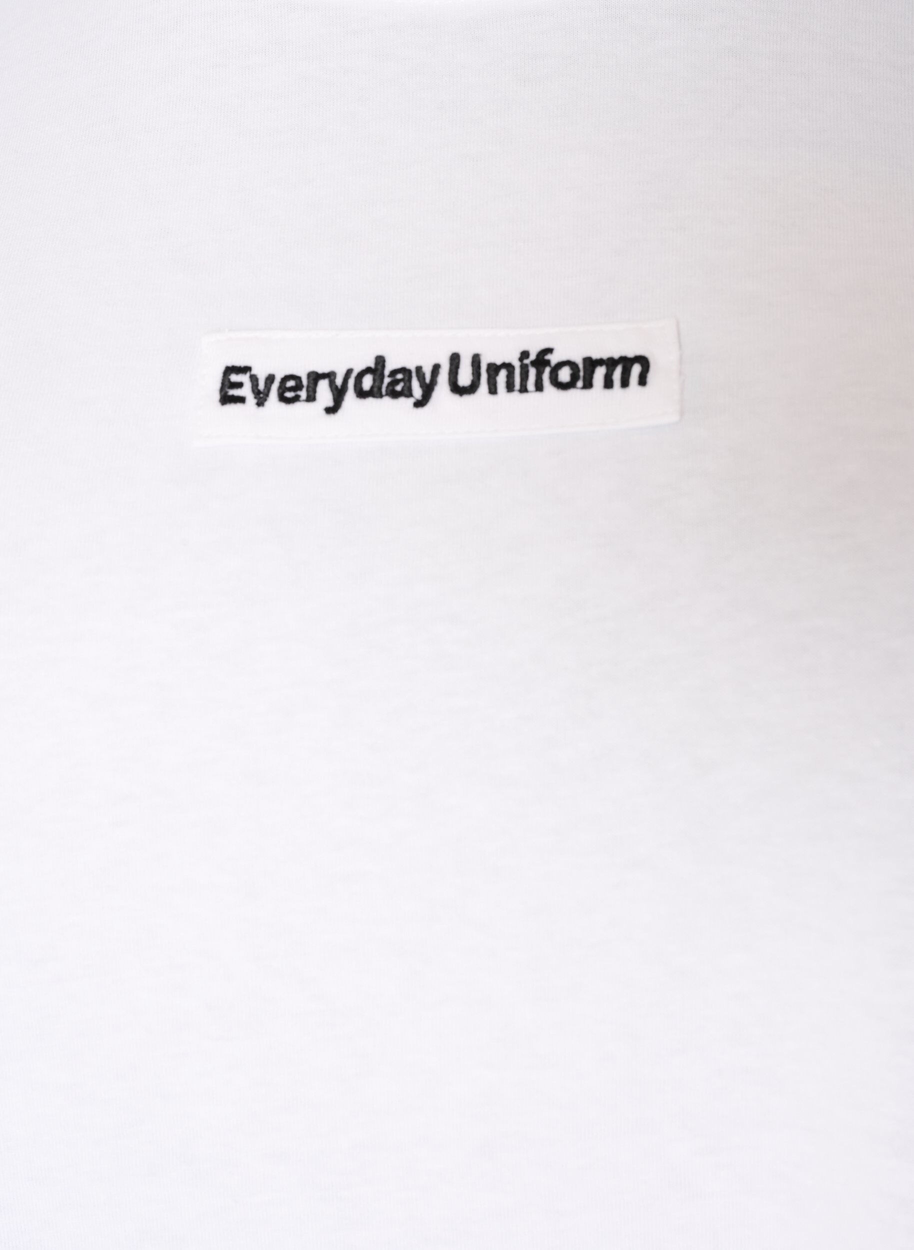 ZizzifashionCotton T-shirt with text badge, White, Packshot image number 2