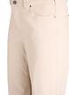 Coloured Myra jeans with wide fit and high waist, Vanilla, Packshot image number 2