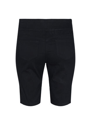 Close-fitting shorts with back pockets, Black, Packshot image number 1