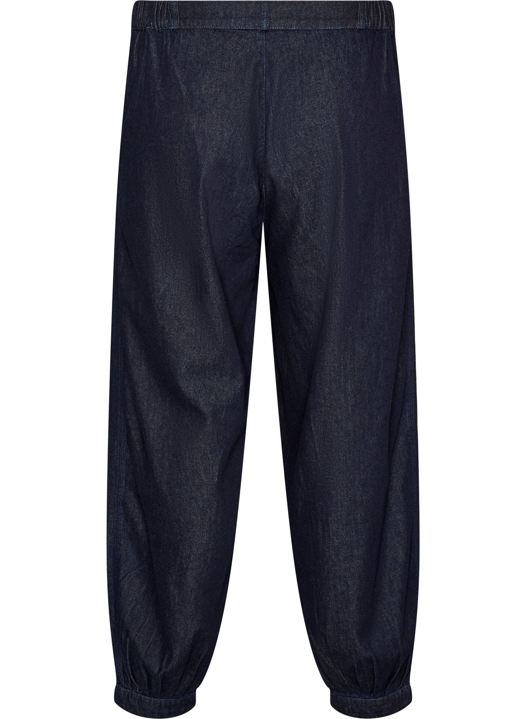 ZizzifashionHigh waist balloon jeans, Blue, Packshot image number 1