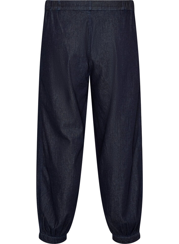 High waist balloon jeans, Blue, Packshot image number 1